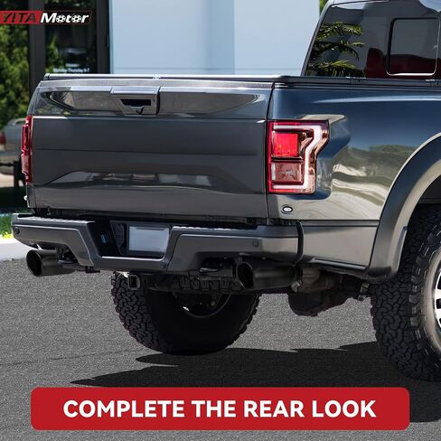 YITAMOTOR طرف عادم ديزل 4 بوصة، مدخل 4 بوصة، مخرج 5 بوصة، طرف ذيل عادم احترافي طويل من الفولاذ المقاوم للصدأ بطول 12 بوصة لأنبوب عادم بقطر خارجي 4 بوصة، سطح طلاء أسود، حافة ملفوفة، مثبت بمسمار in Saudi Arabia