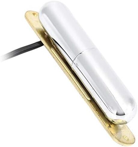 Electric Guitar Pickup Single Coil Pickup Magnet Lipstick Tube Pickup for ST Guitar(Silver) in Saudi Arabia