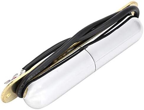 Electric Guitar Pickup Single Coil Pickup Magnet Lipstick Tube Pickup for ST Guitar(Silver) in Saudi Arabia