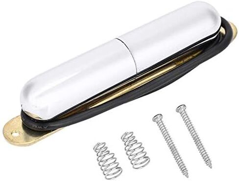 Electric Guitar Pickup Single Coil Pickup Magnet Lipstick Tube Pickup for ST Guitar(Silver) in Saudi Arabia