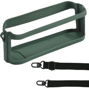 حافظة من السيليكون الناعم لمكبر صوت بلوتوث محمول مقاوم للماء Soundcore Motion X600 - غطاء حماية للسفر مع حزام - أزرق in Kuwait