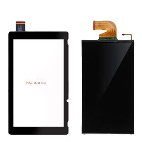 استبدال لشاشة تبديل نينتندو HAC-001(-01) لوحة عرض LCD ولوحة شاشة رقمية تعمل باللمس V2 (V2 HAC-001(-01) Touch+LCD)