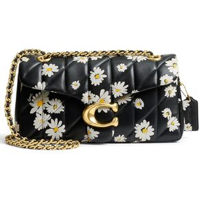 Coach Tabby Shoulder Bag 26 With Quilting And Floral Prin