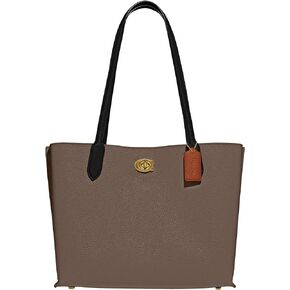 Coach Willow Tote, Dark Stone
