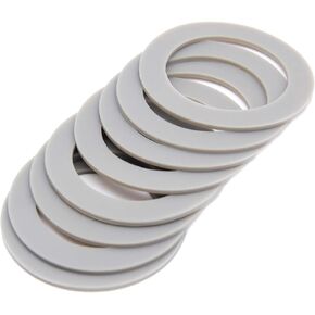 Blender Rubber Gasket 2.6inch Include 8 Packs O Ring Seal, Replacement Part Fit for Beach Glass or Plastic jars