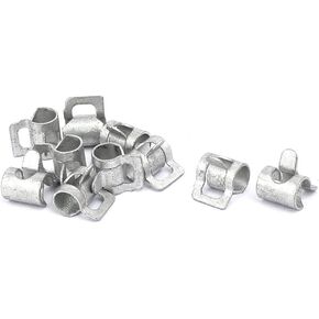 uxcell 4mm Inner Dia Spring Clip Water Pipe Fuel Line Hose Clamps 10pcs