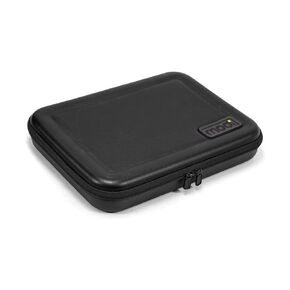 Modi 1291 Molded Soft Portfolio Case - EVA Foam Shell, Zipper Closure, Lightweight, Black, 13.25" x 9.75" x 2.5" - Sleek Protection for Electronics and Documents