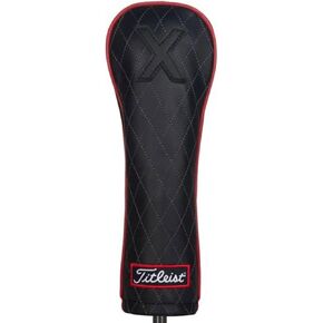 Titleist Jet Black Leather Hybrid Golf Club Headcover
