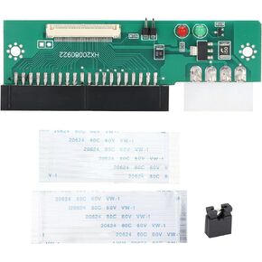 Yoidesu CE ZIF to IDE Adapter Card, 1.8 Inch CE ZIF Micro Drive to 3.5 Inch IDE 40 Pin Adapter Module with 2 Flat Cables