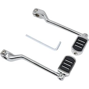 Heel Toe Shift Pegs Front and Rear Levers Replacement for Harley Davidson 1986-2017 FL Softail, Touring Road King Road Glide Street Glide Electra Glide 1988-2023, Trike Models 2008-later