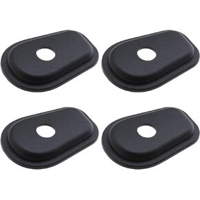 4 Pcs Front Rear Motorcycle Turn Signal Indicator Adapter Spacers Black Compatible with Yamaha YZF-R6 YZF600 YZF1000 Thunderace FZ1000 FAZER FZ600 FAZER YZF-R1