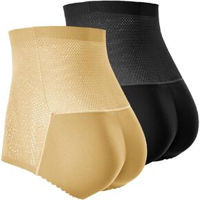 Panegy Hip Enhancer Panties for Women Butt Lifter Padded Panties Two Pieces Hip Pants