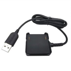 JIUJOJA for Garmin Vivoactive Charger, Replacement Charging Cradle Dock Synchronous Data for Garmin Vivoactive GPS Smart Watch