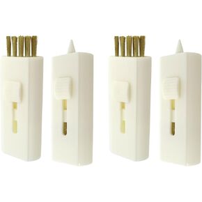 Honbay 4pcs Retractable Double Side Golf Cleaning Brush Club Ball Groove Clean Tool Pocket Cleaner