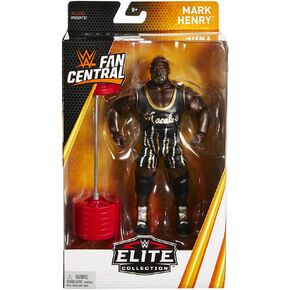 WWE Elite Collection Fan Central حصريًا شخصية مارك هنري مقاس 6 بوصة in Saudi Arabia