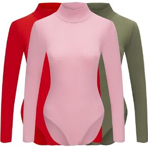 مجموعة من 3 بدلات نسائية بياقة مدورة وأكمام طويلة من Free to Live مع أزرار كبس in Kuwait