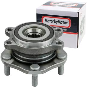 513357 Front Wheel Hub and Bearing Assembly with 5 Lugs Fits for 2014-2019 Nissan Rogue, 2017-2019 Nissan Rogue Sport, 2017-2018 Nissan Qashqai Hub Bearing - All Models