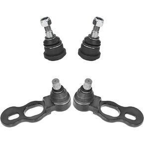 Front Upper & Lower Ball Joint Kit Set of 4 Compatible with 95-02 Lincoln Mercury