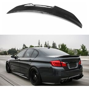 Carbon Fiber Rear Trunk Spoiler Wing for BMW 5 Series F10 4D Sedan & F10 M5 2010-2016