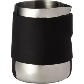 Rattleware Handle Free Stainless Steel Macchiato Pitcher - Perfect For Home, Cafe, Restaurant, Hotel, Office, Or Commercial Use - Steaming And Frothing Pitcher (12 Oz)