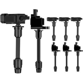 OCPTY Set of 6 Ignition Coils Pack for Infiniti I30 for Nissan Maxima 3.0L V6 2000-2001 OE UF348 UF363 C1266 C1267