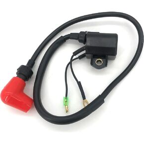 Ignition Coil For Yamaha 6 8 9.9 15 20 25 30 40 HP Outboard 6HP 8HP 9.9HP 15HP 20HP 2/4-Stroke 65W-85570-01/00,680-85570-09/02/01/00,689-85570-21/20,6E7-85570-19/10,6F5-85570-12/13,6G8-85570-21/20