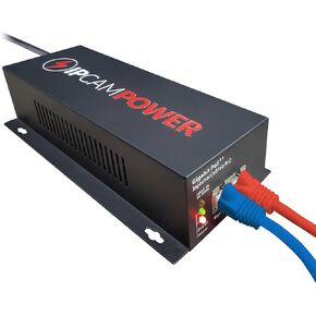 Ultra High Power 802.3bt 90 Watt POE ++ Injector Gigabit 10/100/1000, Rugged Metal Case, Powers IP Cameras, POE Lighting, Access Control