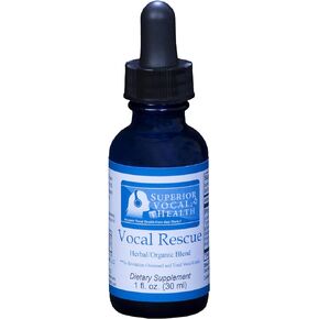 Vocal Rescue Herbal/Organic Vocal Gargle for Singers.