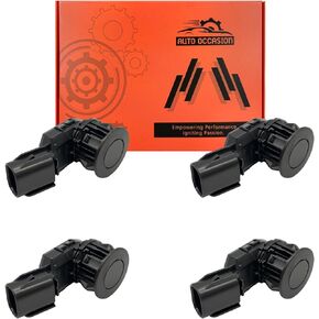 89341-0C010 Reverse Backup Sensor Parking Rear Bumper Parking Assist Sensor Replacement for Toyota RAV4 2017-2018 Tacoma 2017-2023 Tundra 2017-2021 4 Pack