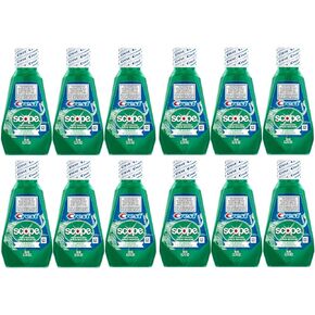 Crest Scope Mouthwash, Classic Mouth Rinse, Travel Size 1.2 Ounces (36ml) - Pack of 12