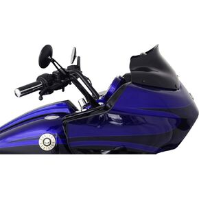 Klock Werks Flare Windshield - 8"/Black