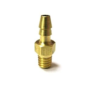 125-2U10-DB 1/8" ID 10-32 UNF ذكر خرطوم بارب مزدوج/موصل تركيب الأنابيب (عبوة من 10)