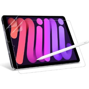 XIRON [عبوتان] واقي شاشة ورقي لجهاز iPad Mini 6 (2021، 8.3 بوصة)، فيلم PET غير لامع لجهاز iPad Mini الجيل السادس، الكتابة والرسم مثل الورق، واقي شاشة مضاد للتوهج