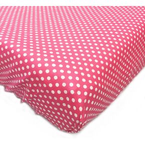 Simplicity Hot Pink Changing Pad Cover, Hot Pink and White in Saudi Arabia