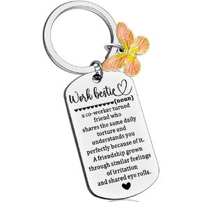 Administrative Assistant Coworker Gifts For Women Keychain Friend Coworker Leaving Gifts Work Besties Gifts For Friends Boss Lady Best Friend Appreciation Gifts For Coworkers Retirement