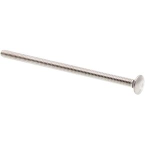 Prime-Line 9062614 Carriage Bolts, 1/4 in-20 X 5 in, Grade 18-8 Stainless Steel (10 Pack)