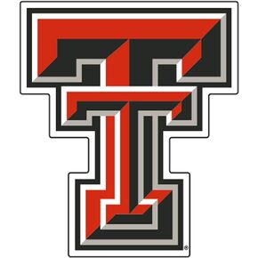 Craftique NCAA Texas Tech Red Raiders Premium Vinyl Decal (12")