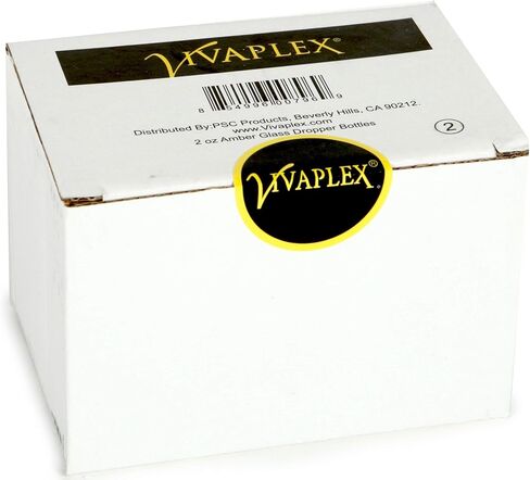 Vivaplex، العنبر، زجاجات زجاجية 2 أونصة، مع قطارة عين زجاجية - عبوتان in Kuwait