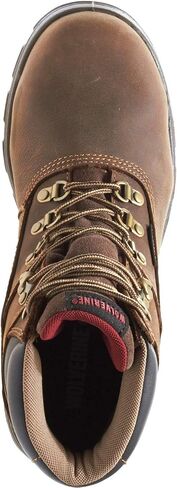 WOLVERINE BOOTS Men's, Cabor 6 inch Composite Toe Waterproof Boots Coffee in Saudi Arabia