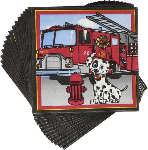 Firefighter Luncheon Napkins (16 Pack) in Saudi Arabia