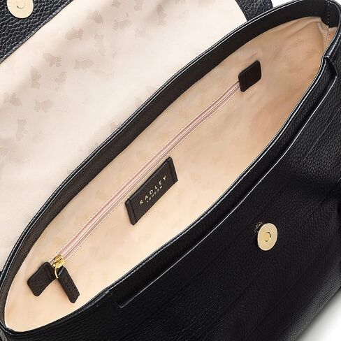 RADLEY London - Farringdon - مخطط - حقيبة كتف نسائية جلدية متوسطة الحجم - محفظة متوسطة الحجم in Saudi Arabia