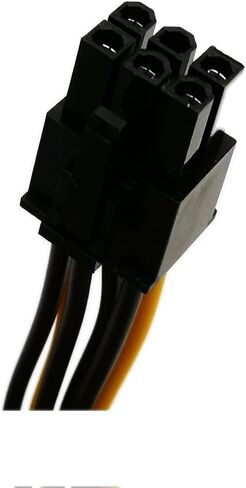 zdyCGTime 6 بوصة 6 دبوس PCI إلى 15Pin SATA Power Splitter Express Video Card محول كابل الطاقة in Kuwait