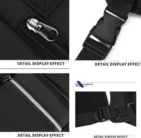 حقيبة صدر للرجال من Ousawig، حقيبة صدر خفيفة الوزن، حقيبة صدر للجري، حامل هاتف، حقائب عاكسة للأدوات، حقائب الصدر للركض والمشي والمشي لمسافات طويلة (أخضر) in Kuwait