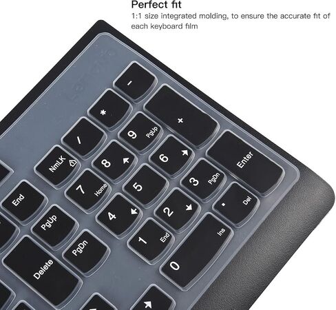 Keyboard Cover Skin for Lenovo Wireless Keyboard 4X30M39458 4X30T25785 & Lenovo 510 Wireless Keyboard GX30N81775, Lenovo Keyboard Accessories Skin, Mint in Saudi Arabia