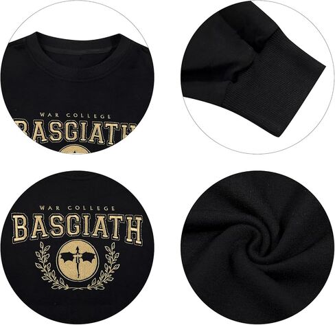 سويت شيرت HEBBE Book للنساء، سويت شيرت مرح مطبوع عليه Dragon Rider بأكمام طويلة، هدية لمحبي الكتب in Kuwait