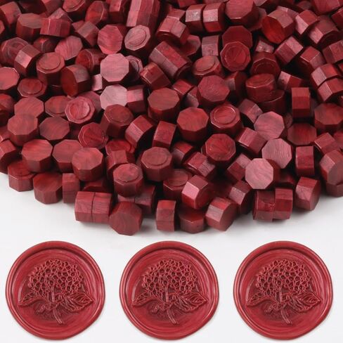 720 قطعة من خرز ختم الشمع الأزرق، خرز شمع الختم، عبوة إعادة ملء حبيبات الشمع المثمنة 0.55 رطل لمجموعة ختم الشمع، ديكور دعوات الزفاف، ختم مغلف الحروف، تغليف الهدايا، الحرف اليدوية (أزرق كلاين) in Kuwait