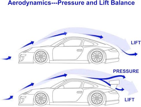 طقم صندوق السيارة الخلفي ذو المظهر العالمي من ألياف الكربون GT مع دعامة قابلة للتعديل (الطول 57 بوصة / ارتفاع الدعامة 7 بوصة)... in Kuwait