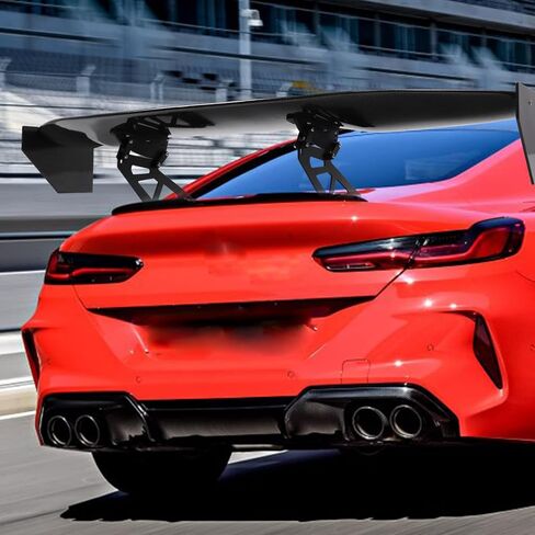 طقم صندوق السيارة الخلفي ذو المظهر العالمي من ألياف الكربون GT مع دعامة قابلة للتعديل (الطول 57 بوصة / ارتفاع الدعامة 7 بوصة)... in Kuwait