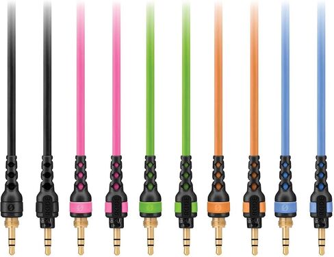 RØDE RodeNTH-Cable for NTH-100 Headphones, 1.2m / 4ft Long, 3.5mm Male to Male Audio Cable with ¼-inch Adaptor Included (Black) in Saudi Arabia