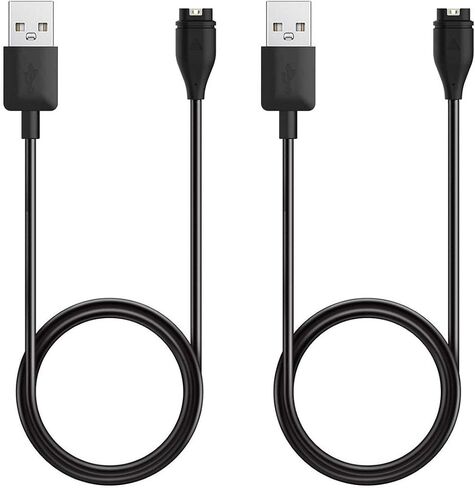 Charger Cable for Garmin Watch Fenix 8 7 6 5 E, 7X 6X 5X, 7S 6S 5S Pro Plus - Replacement Charging Cable for Garmin Fenix Smartwatch (1) in Kuwait